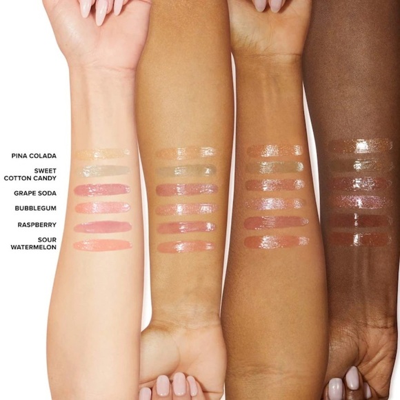 NEW IN BOX Too Faced Kissing Jelly Gloss Hybrid (oil & gloss)~ Pina Colada - Picture 4 of 11